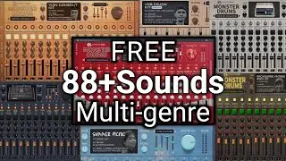 Best Free Drum VST Plugin MONSTER Drum v3 with Multi Kit Genre