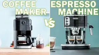 Espresso Machine vs Coffee Maker - Know The Differences?