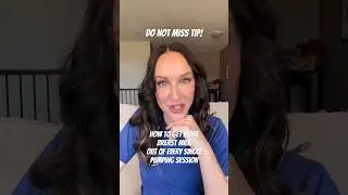 Do this to increase breast milk supply + milk pumped! 