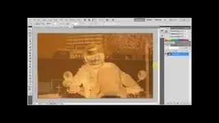 How to convert a photo negative into a color photo using Photoshop tutorial