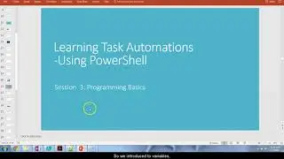 [Learning PowerShell Series] | Variable & constants and datatype