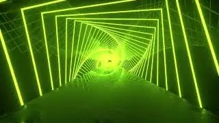 Green Neon Abstract Motion Design VJ Loop 4K Video | Green Neon VJ Loop Video By 5 Minute Edits