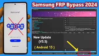 All Samsung FRP Tool 2024 Android 13 12 11 | Samsung Frp Unlock Adb Enable Fail No *#0*#