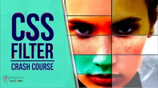 CSS Filter Crash Course | Backdrop Filter | CSS Grid | Project Based learning