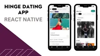 🔴 Let's build a Full Stack Hinge Dating App with REACT NATIVE using MongoDB, Socket IO