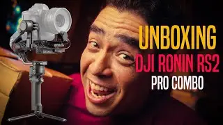 Unboxing Dji RS 2 PRO Combo 🎬🎥 