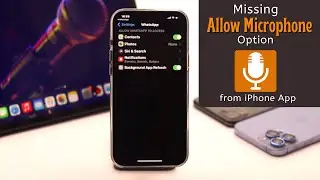 Can't Allow Access To Microphone on iPhone Apps (Solved)