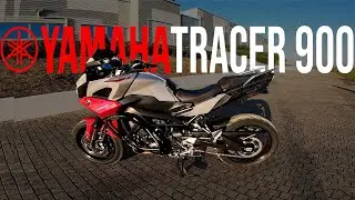 Walkaround & Pure Akrapovic sound | Yahama Tracer 900 Nimbus Grey