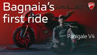 Francesco Bagnaia | New Panigale V4 | First Ride