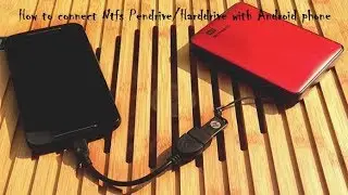 How to connect Pendrive/Hardrive with Android Phone in Hindi