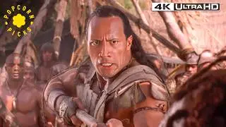 Balthazar VS Mathayus Fight (The Rock Scene) | The Scorpion King 4k HDR