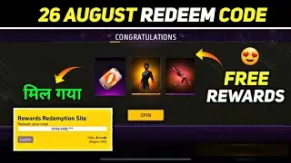 Krishna Janmashtami Special Redeem Code 😍 - Free Fire 26 August Redeem Code  Kya Hai | New Code