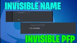 How to get Invisible name in DISCORD MOBILE - How to become invisible in discord