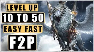 Lost Ark Leveling Guide - Level 50 Fast and Quick - Endgame Prepared - F2P Players