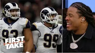 Devonta Freeman’s Super Bowl advice to Rams: ‘Keep your foot on their neck’ | First Take