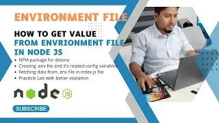 How to fetch environment variables from Node.js | How to Use Environment Files (.env) in Node.js