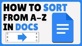 How To Alphabetize In Google Docs (2024)