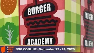 Burger Academy  — game preview at BGG CONLINE September 2020