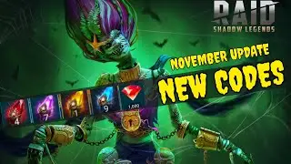NOVEMBER * RAID SHADOW LEGENDS PROMO CODES 2024 | RAID SHADOW LEGENDS CODES | RAID SHADOW LEGENDS