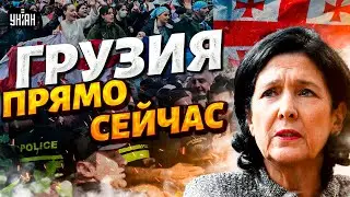 ⚡️Грузия, СРОЧНО! Путин устроил ХАОС в Тбилиси: жесткие кадры. Исторические выборы топят в крови