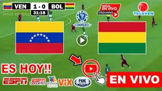 Venezuela vs. Bolivia en vivo, donde ver, a que hora juega Venezuela vs. Bolivia Eliminatorias 2024