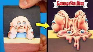 My Grossest Flipbooks Ever // Garbage Pail Kids 🤮 Part 2