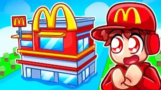 Building a MEGA MCDONALDS in Roblox Build a Boat