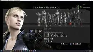 RESIDENT EVIL 5 RPCS3 JIll Boss Mods + Melee Anytimes