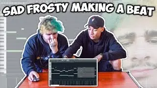 SAD FROSTY TRIES MAKING A BEAT FROM SCRATCH!!! (Fl Studio 12 Beat Making)