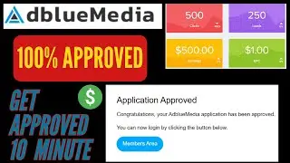 Adbluemedia Account Create Get 100% Approval || My Personal Method ||