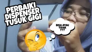 cara memperbaiki dispenser tusuk gigi sesuai saran yang ada di komentar di video sebelumnya