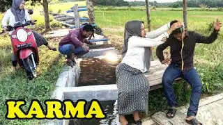 CEWEK SOK CANTIK HINA DAN DORONG KE SUNGAI KEMUDIAN PECAHKAN TELUR DI KEPALA SEORANG PRIA Ternyata!