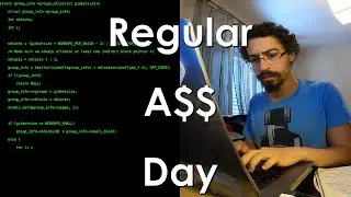 Professional Software Engineer Shows Regular A$$ Day Working Remotely 