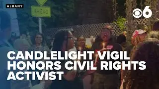 Candlelight vigil held to remember Civil Rights activist Dr. Alice Green