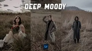 Deep Moody Preset - Lightroom Mobile | Moody | Preset | Filter | Premium | 2022