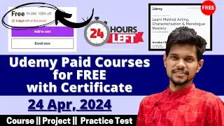 How to get Udemy Courses for FREE in 2024 | Udemy Coupon Code 2024 |  Latest Udemy Coupons
