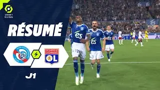 RC STRASBOURG ALSACE - OLYMPIQUE LYONNAIS (2 - 1) - Résumé - (RCSA - OL) / 2023-2024