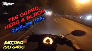 Pure Sound Daytona Beat FI | Setingan GOPRO HERO 4 BLACK Dimalam Hari | Kapten Agum