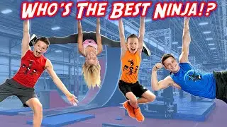 Ninja Warrior Race! Who is the Best NINJA?