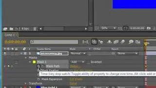Анимация маски в Adobe After Effects CS5 (27/49)