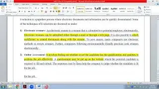 10 - E-Selection - Concept and Techniques
