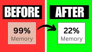 How To Fix High Memory/CPU/RAM Usage On Windows 11