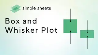 Box and Whisker Plot Excel Template Step-by-Step Video Tutorial by Simple Sheets