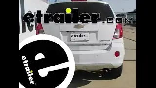 How to Set Up Your Draw-Tite Max-Frame Trailer Hitch Receiver on a 2013 Chevrolet Captiva Sport