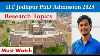 IIT Jodhpur | PhD Admission 2023