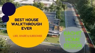 HOUSE WALKTHROUGH | HOUSE ELEVATION | PART- 2@rachithomedesign5767 #shorts #viral #home