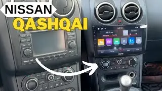 Android navigation in Nissan Qashqai J10 + reverse camera | Radio head unit