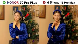 Honor 70 Pro Plus vs iPhone 13 Pro Max  Night Mode | Camera Test