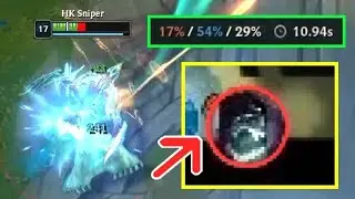 Yorick killing Ashe from the Botlane
