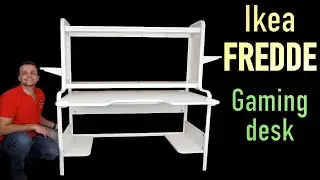 Ikea FREDDE Gaming desk Assembly Instructions